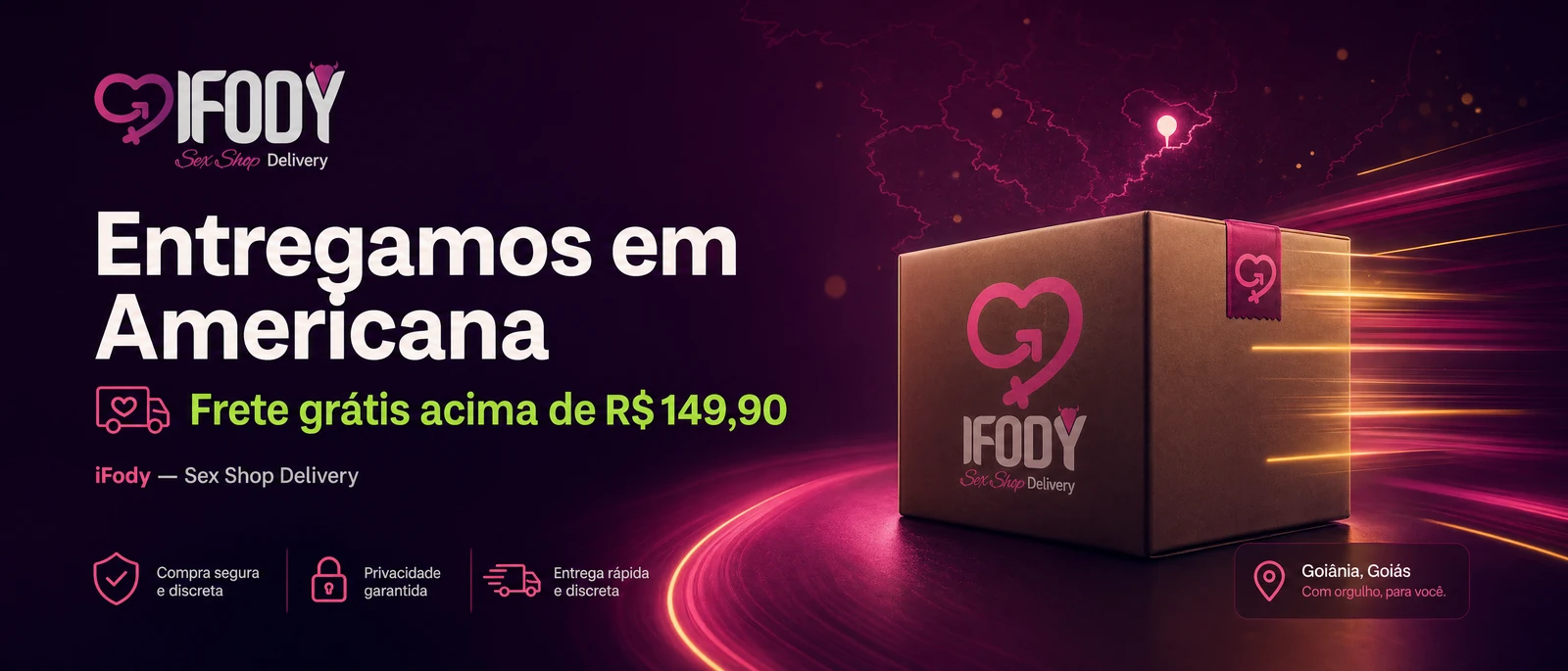 Frete grátis em Americana/SP