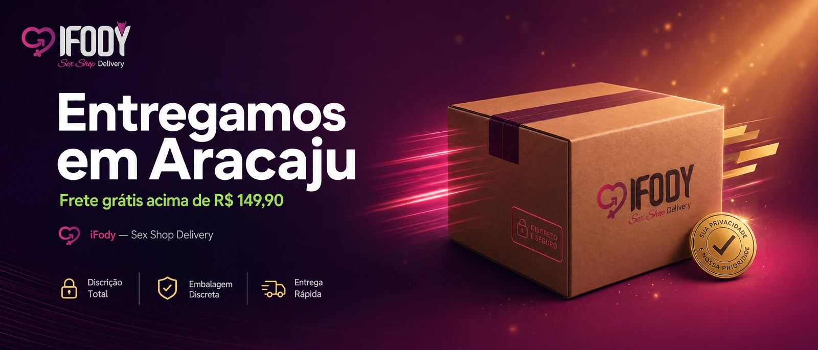 Frete grátis em Aracaju/SE