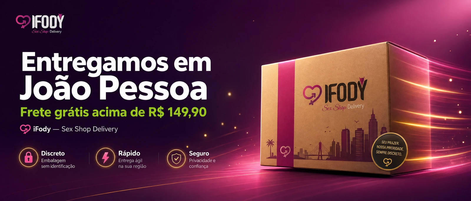 Frete grátis em João Pessoa/PB
