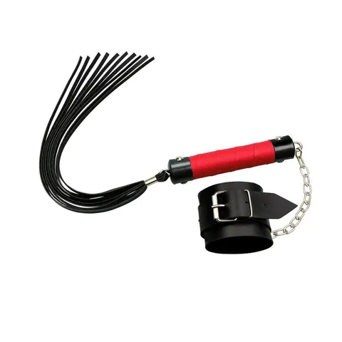 Kit Bracelete com Chicote Vermelho