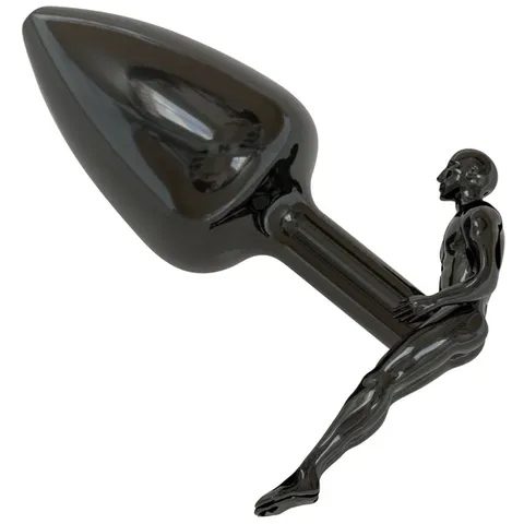 Plug Anal Metal Man Sexy Fantasy - tamanho (m)