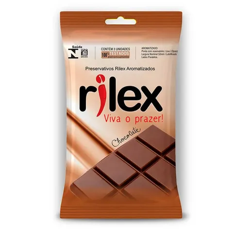 Preservativo com Aroma de Chocolate – Rilex
