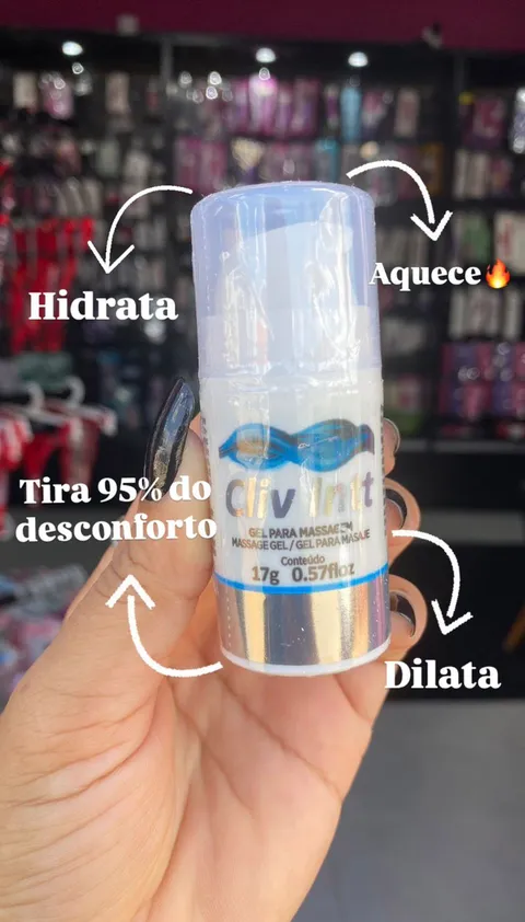 Gel Dessensibilizante (Anestésico) Cliv Extra Forte 17 g – Intt