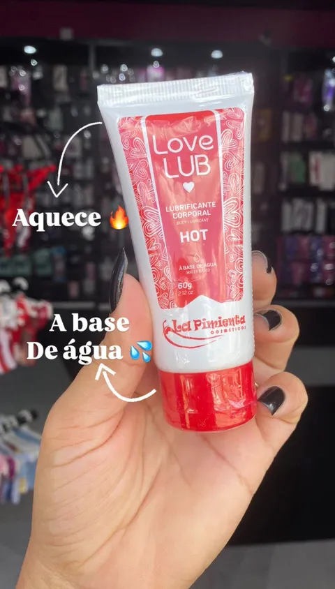 Gel Lubrificante Love Lub (Esquenta) 60 g – La Pimienta