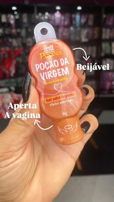 Poção da Virgem Adstringente (Sabor Groselha) 15 g – Intt