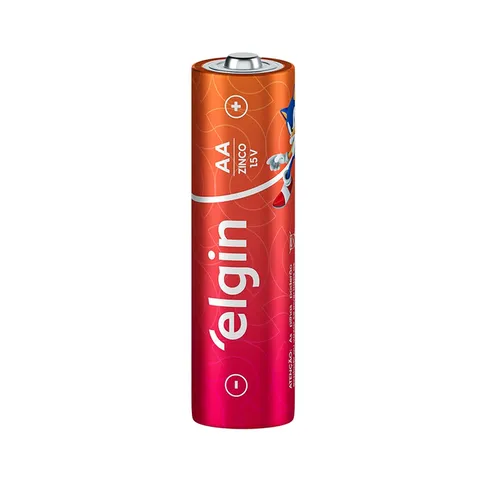 Pilha Zinco AA Elgin