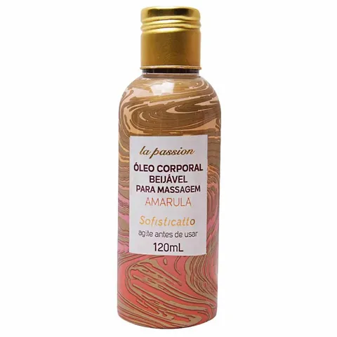 Óleo de Massagem Beijável 120 ml (vanilla) – Sofisticatto