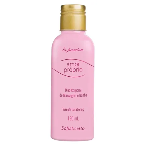 Amor Próprio Óleo Corporal para Massagem e Banho 120 ml