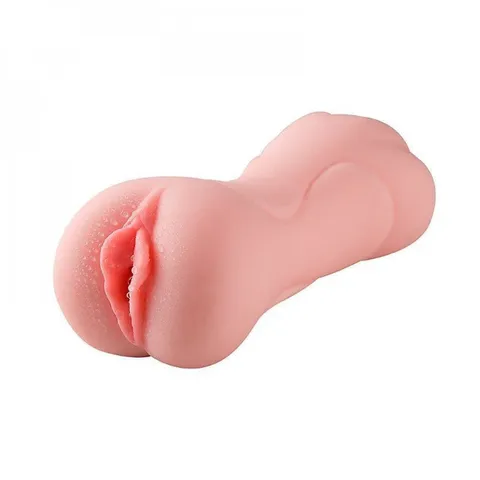 Masturbador Masculino em Formaro de Vaginas Duplo 18 x 5 cm