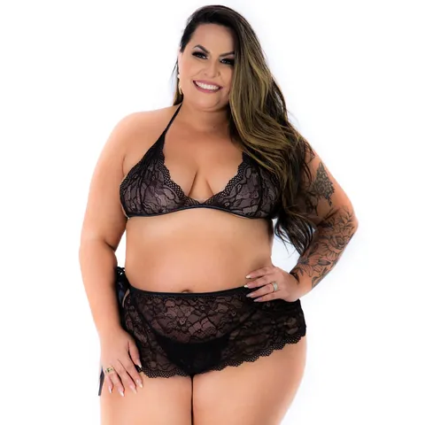 Conjunto Assanhadinha Plus – Pimenta Sexy