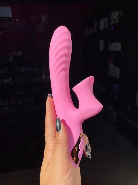 vibrador ponto G com rotação no clitóris- 10 intensidades – recarregável