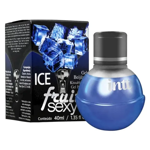 Fruit Sexy Gel Beijável Sabor Ice Extra Forte 40 ml – Intt