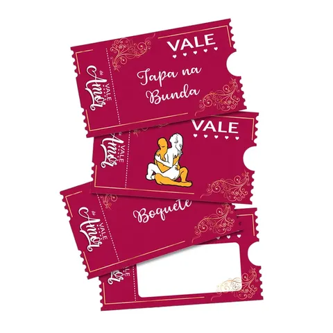 Jogo para Casais Vales do Amor com 20 Cartas