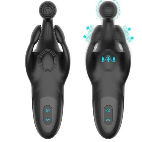Cronos – Vibrador peniano com estimulador de testículos