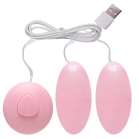 Bullet -Cápsula Vibratória Dupla com fio 07 intensidades – USB