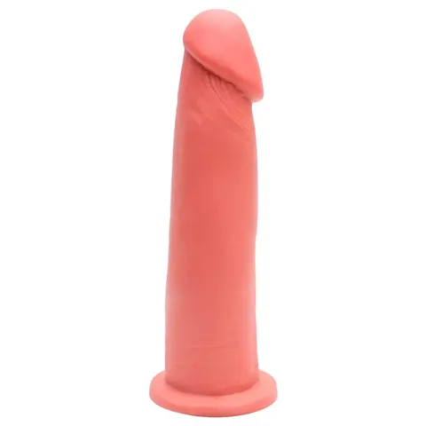 Pênis de Borracha Maciça 23,3 x 5,5 cm – rosada