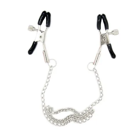 Grampos para Mamilos em Metal com correntes – su000