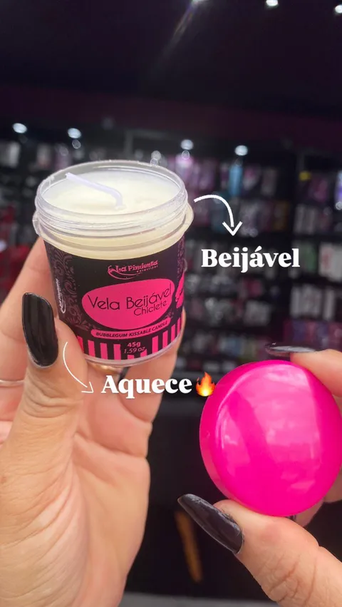 Vela Beijável para Massagem Hot 45 g – La Pimienta – Ref. 72688
