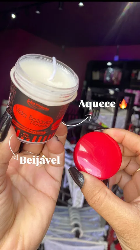 Vela Beijável para Massagem Hot 45 g – La Pimienta – Ref. 72691