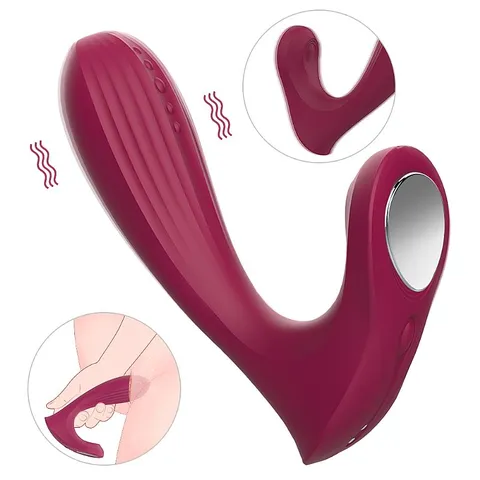 Vibrador de Ponto G e estimulo clitoriano com 9 vibração – recarregável