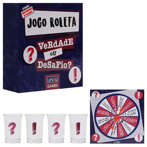 Jogo Roleta Verdade Ou Desafio Unika Games
