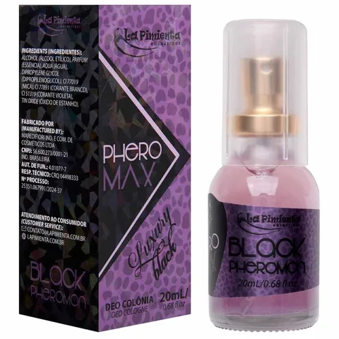 Perfume Phero-Max Luxury Black 20 ml – La Pimienta