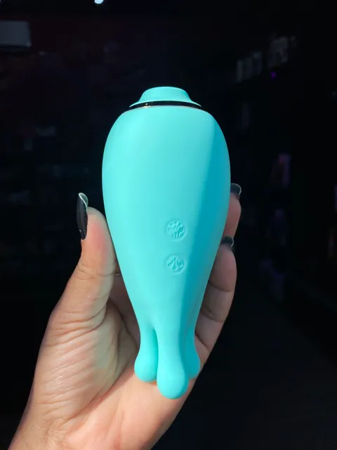 Vibrador de clitóris com Pulsação e Rotação- 9 intensidades – recarregável