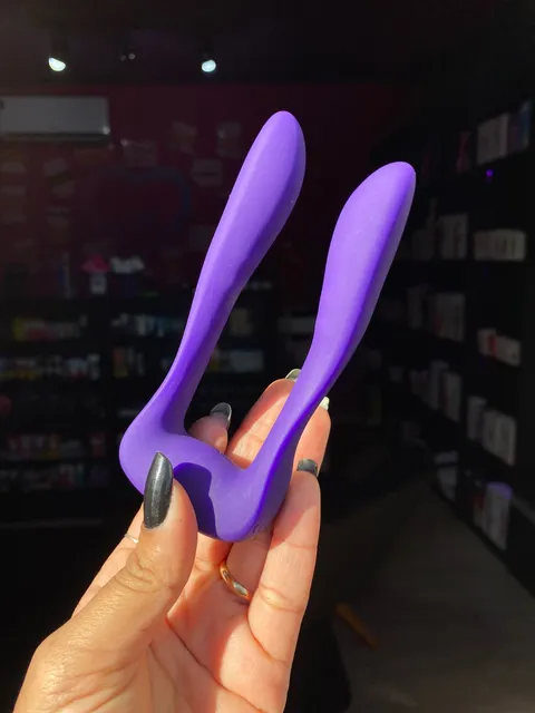 Vibrador de Casal - vibrador com 9 intensidades – recarregável