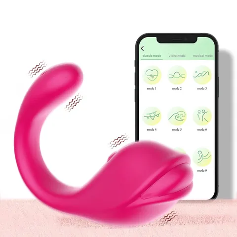 Vibrador por aplicativo de celular com 10 intensidades – recarregável – Casal Vibracao