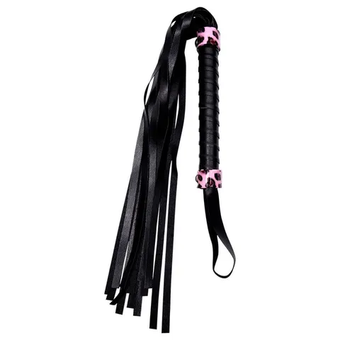 Chibata com Tiras Couro – preto