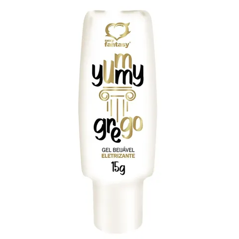 Yummy Grego Gel Beijável Eletrizante 15 g – Sexy Fantasy