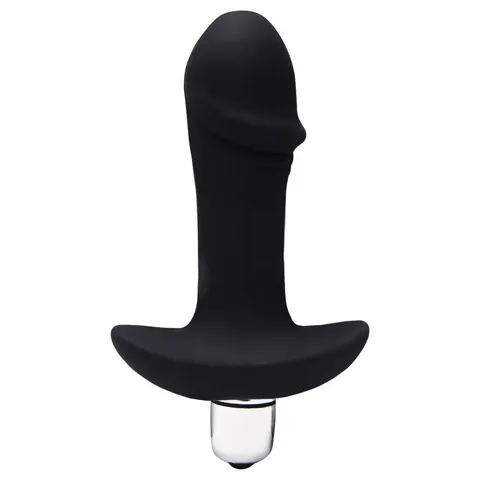 Plug Anal com vibraçao – preto