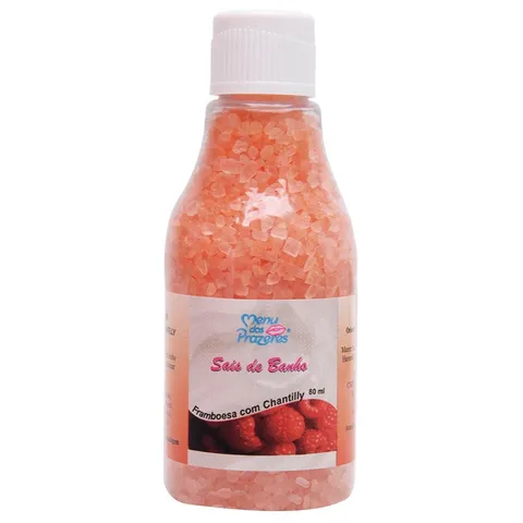 Sais de Banho Aromático 80 ml – Framboesa