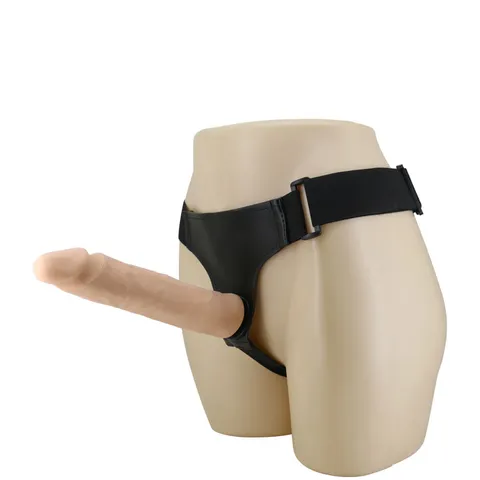 Cinta Peniana com Pênis em Cyberskin Articulável 22,5×4,5×4,5 cm