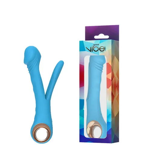 Vibrador Recarregável com Detalhe de Glande 10 intensidades - recarregável