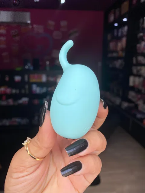 Mini Vibrador Recarregável Formato Elefante 10 intensidades