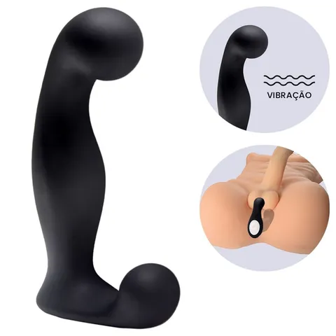 Vibrador de Próstata Jelly S-Hande 9 intendidades – recarregável