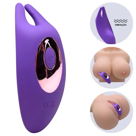 Vibrador Calcinha 9 Modos Controle por aplicativo de celular 09 intensidades – Recarregável
