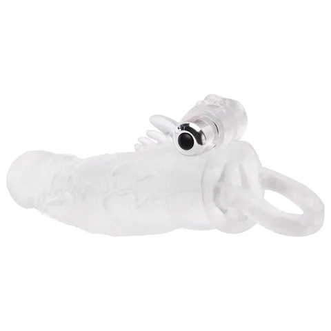 Capa Peniana com Vibro Extender Sleeve – baterias