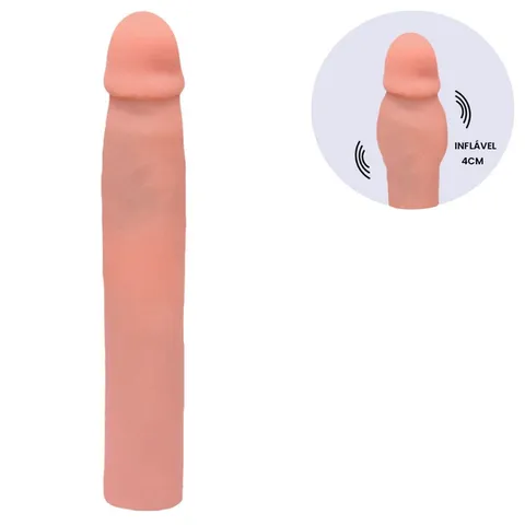 Capa Peniana Cyber 23 cm Aumenta 4 cm