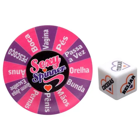 Sexy Spinner Jogo Sensual Diversão ao Cubo