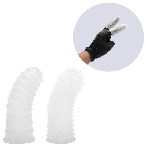 Kit Capa de Dedo G-Spot Fosforescente