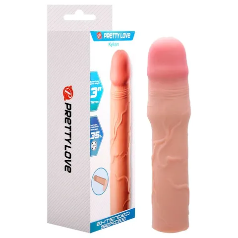 Capa Peniana 20,5 cm em cyber Extensora – Pretty Love