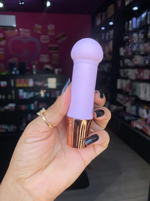 Mini Vibrador Usb 10 intensidades – recarregável