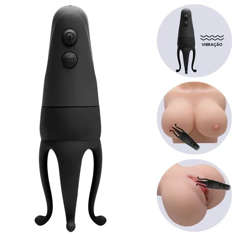 Vibrador Octopus Lilo 10 Vibrações – recarregável – Ref. 111072