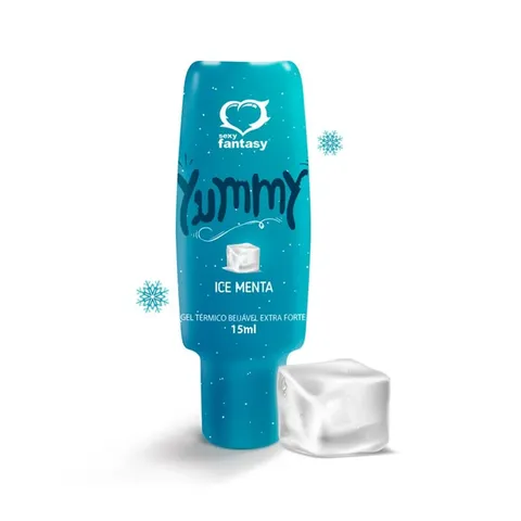 Gel Comestível Yummy menta ice 15 ml – Sexy Fantasy