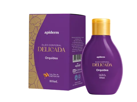 Óleo Corporal Apiderm 100 ml orquídea - Apinil