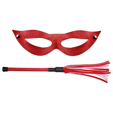 Kit Tiazinha com Chicotinho – vermelho