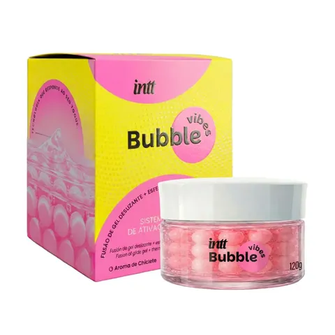 Bubble Vibes 3 em 1 Lubrificante e Excitante com Esferas e Jambu 120 g Intt 2 avaliações
