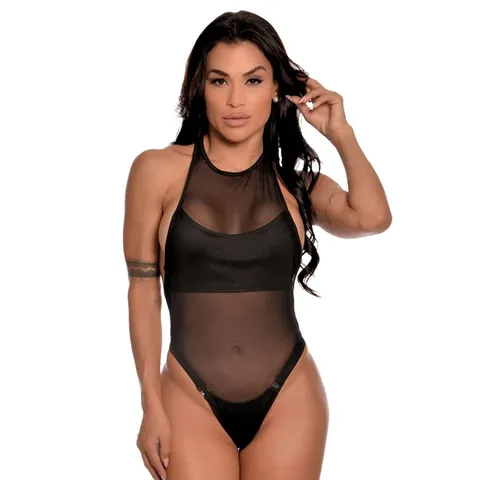 Body Sensual Sado com Faixa – Tamanho M
